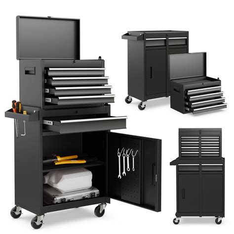 rolling steel storage cabinet accedorios|Costway Rolling Steel Tool Chest 5.